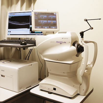 TOPCON 3D OCT-2000眼科３次元眼底像撮影装置